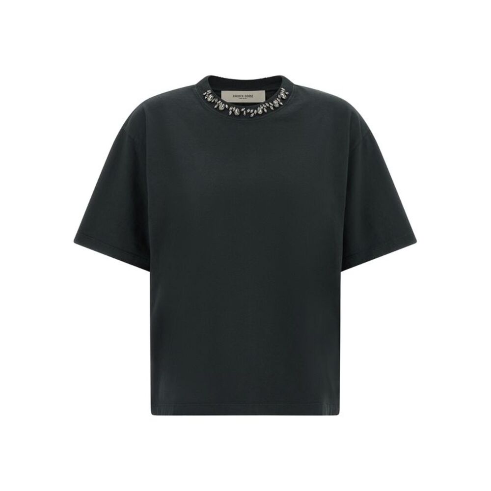 Golden Goose Black Cotton Women's T-Shirt